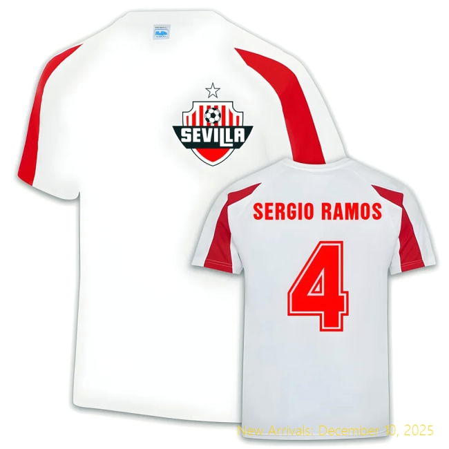 Sevilla Jersey - Ramos #spanish Captain - Soft Cotton - Authentic