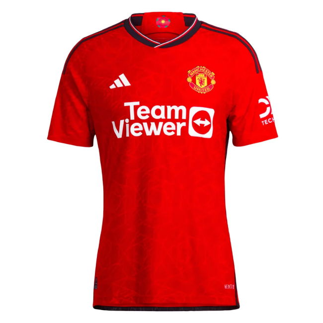 match worn 2023-2024 Man Utd Authentic Home Shirt (Ronaldo 7)