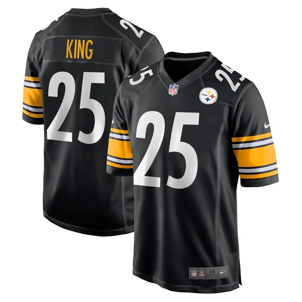 Game-Day PIT Steelers Game Jersey - Black | NFL Fan Apparel | NFL Foot