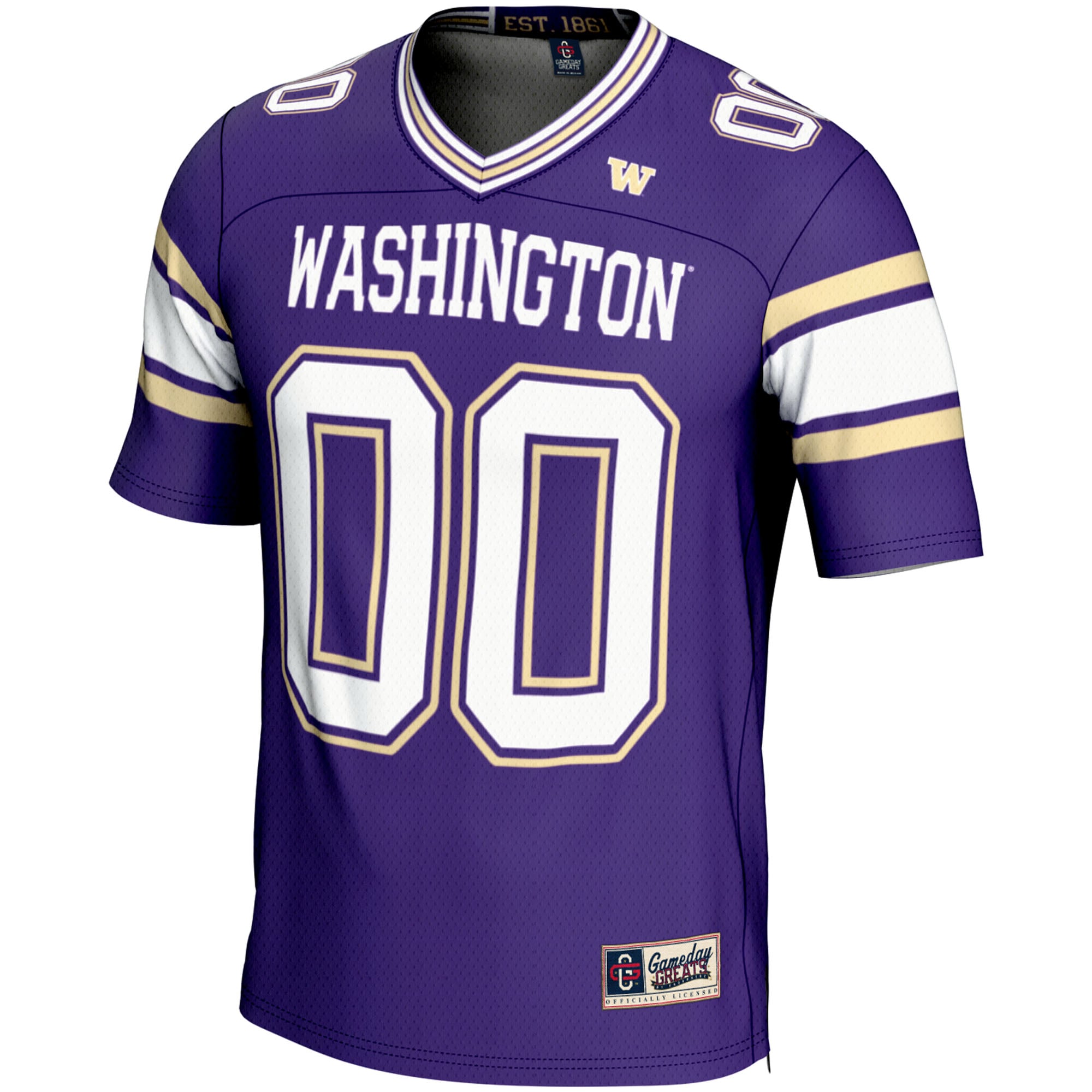 Washington Huskies GameDay Greats NIL Pick-A-Player Football Jersey - Purple