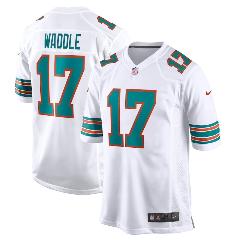 None Jaylen Waddle Miami Dolphins Budget-Friendly Game Jersey