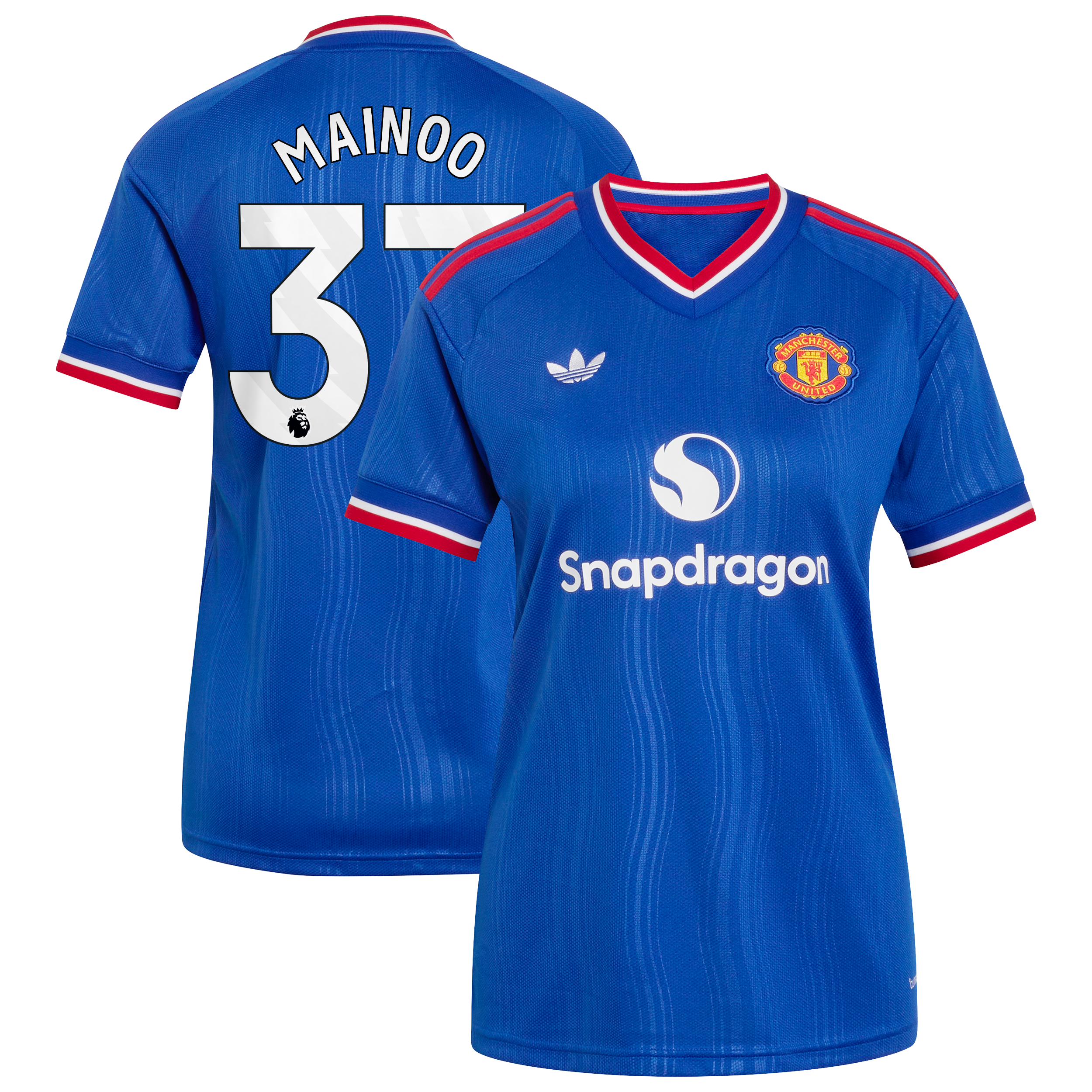 [SJH] Youth Kobbie Mainoo Manchester United Women's 2026/27 Away Replica Jersey - Royal
