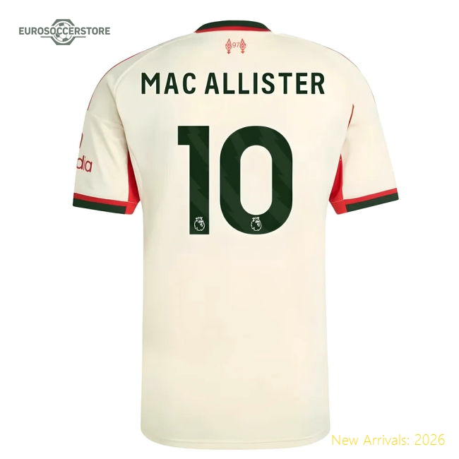 Liverpool Kids Mac Allister Child-friendly Jersey Dri-fit Soft-touch
