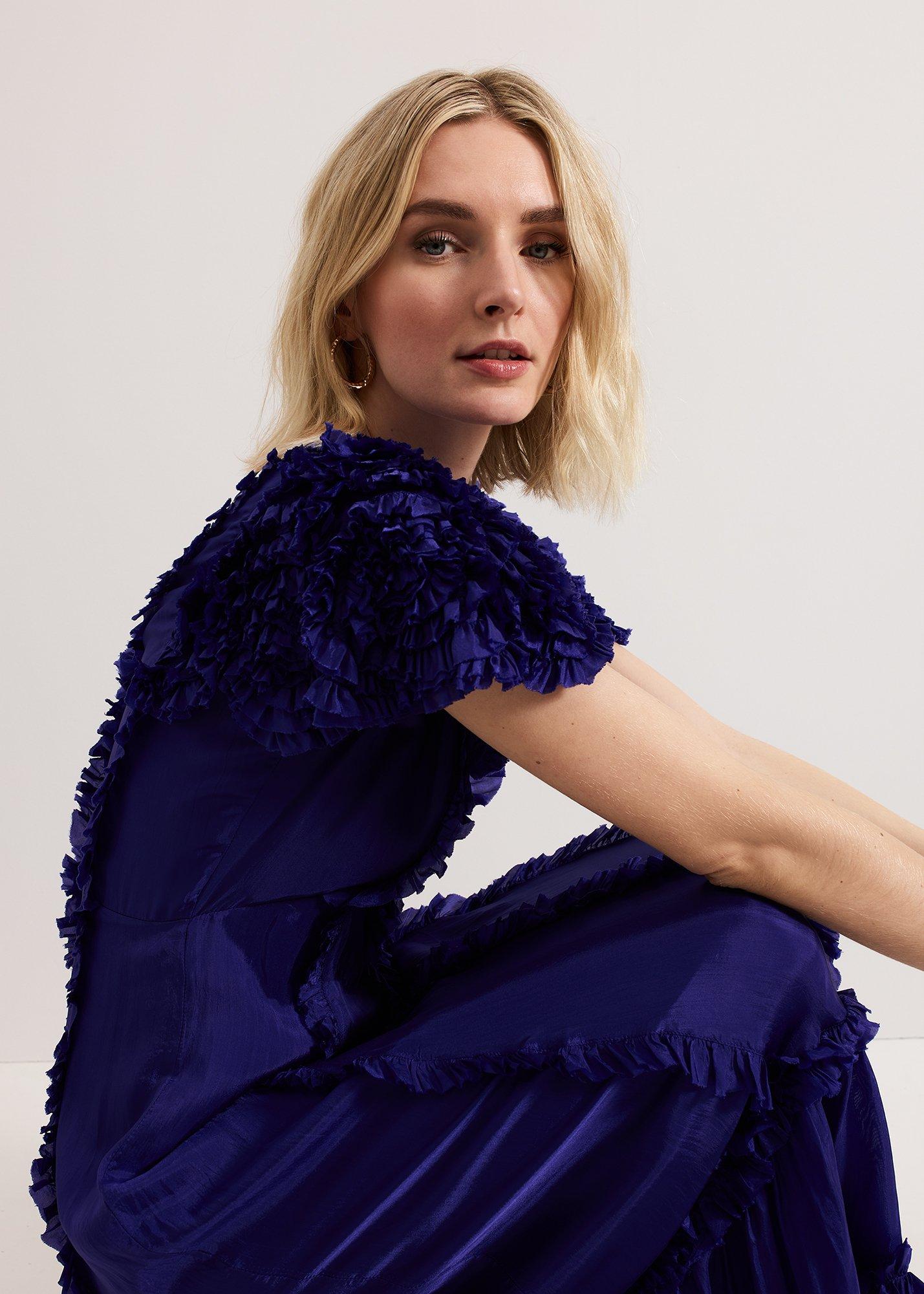 Mary Kate Ruffle Maxi Dress