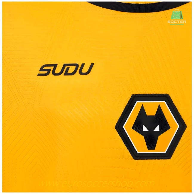 2024-2025 Wolves Long Sleeve Home Shirt (Kids)