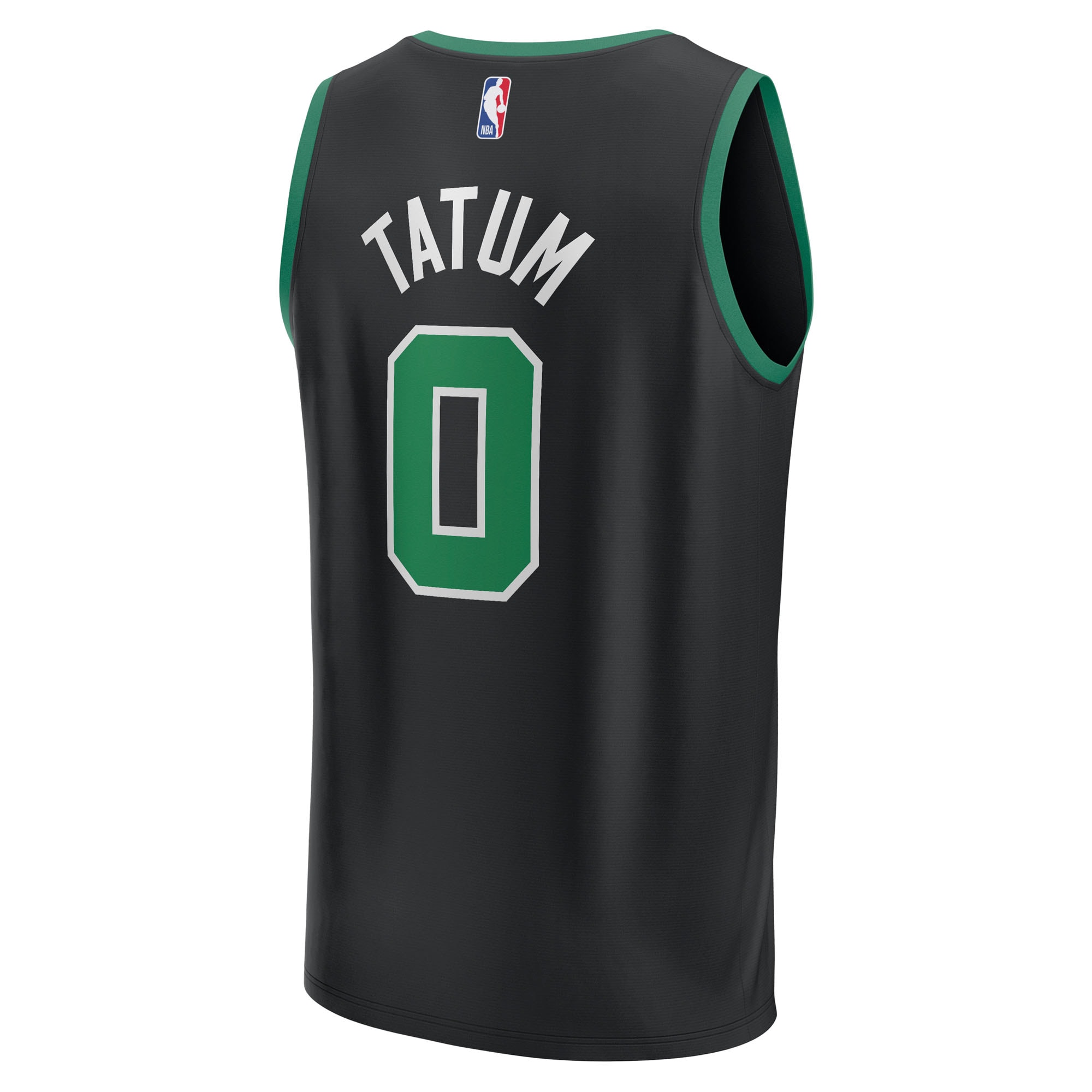 [LK] Jayson Tatum #0 Boston Celtics Fast Break Replica Player Jersey - Statement Edition - Black
