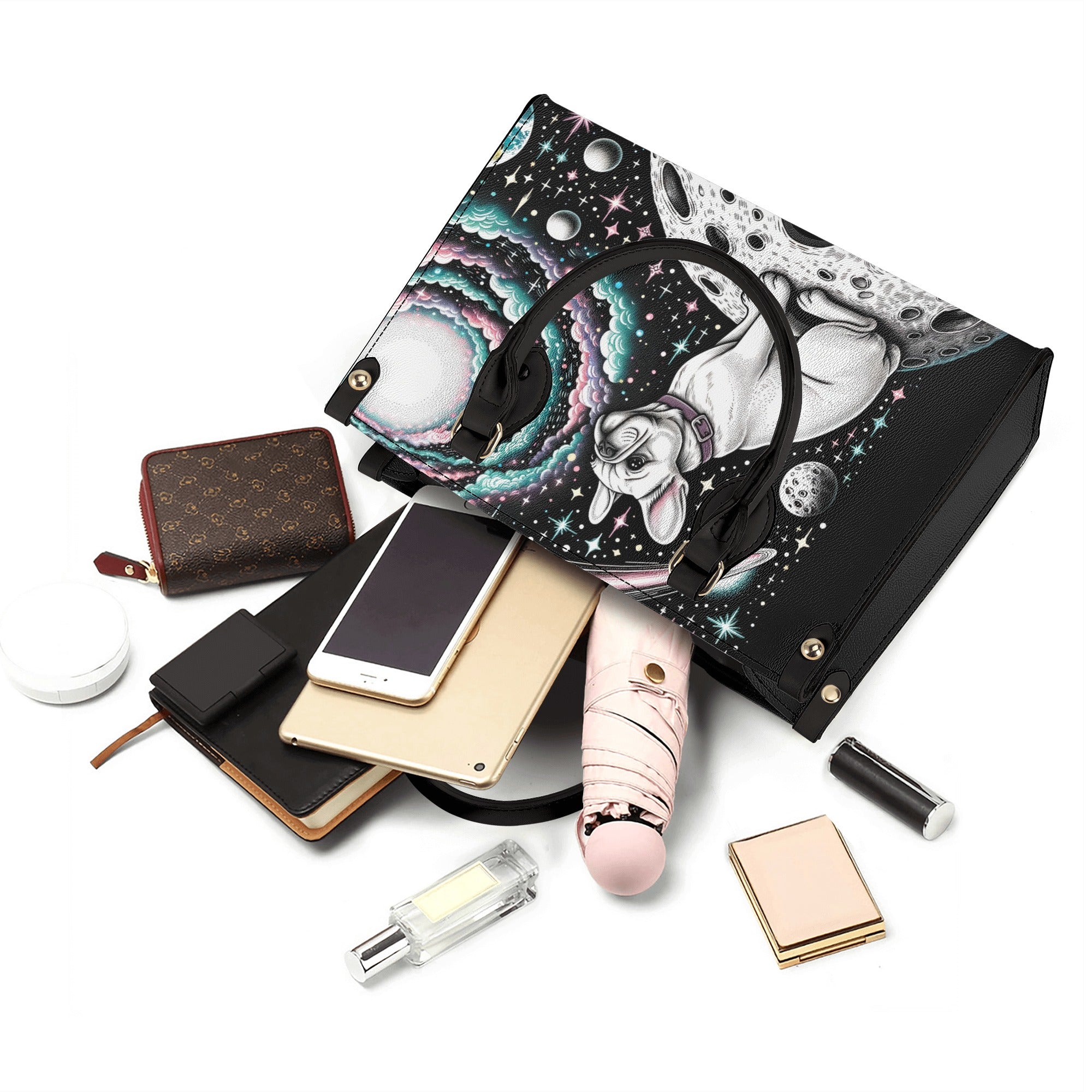 French Bulldog Lover Charlie Luxury Women Handbag Gift For Dog Lovers