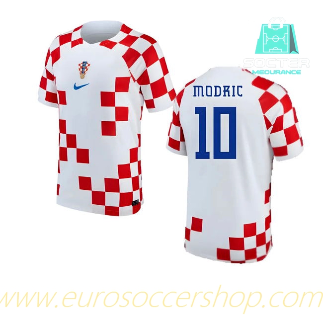 2022-2023 Official Croatia Home Kit (MODRIC 10)