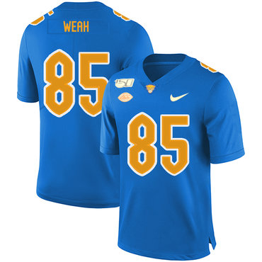 Men's None Jester Weah #85 official Blue 2024 high quality Jersey