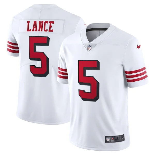 Performance San Francisco 49ers Limited Jersey - Premium White NFL ...