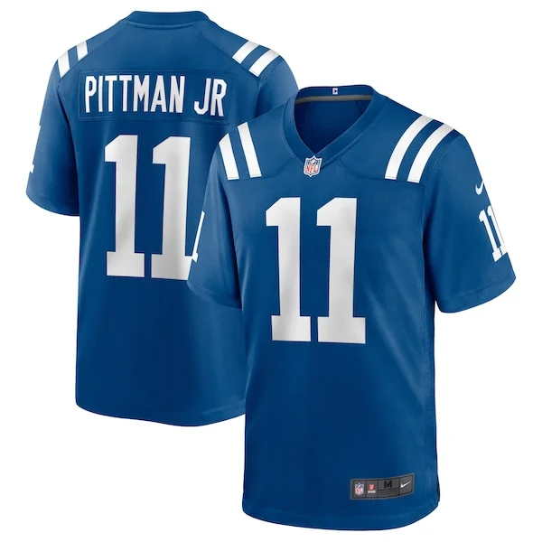 None Michael Pittman Game Jersey - Royal | NFL Player Jersey