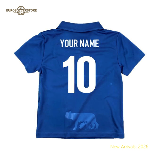 Personalised Italy Rugby Football Shirts Children 2023 Home Jersey