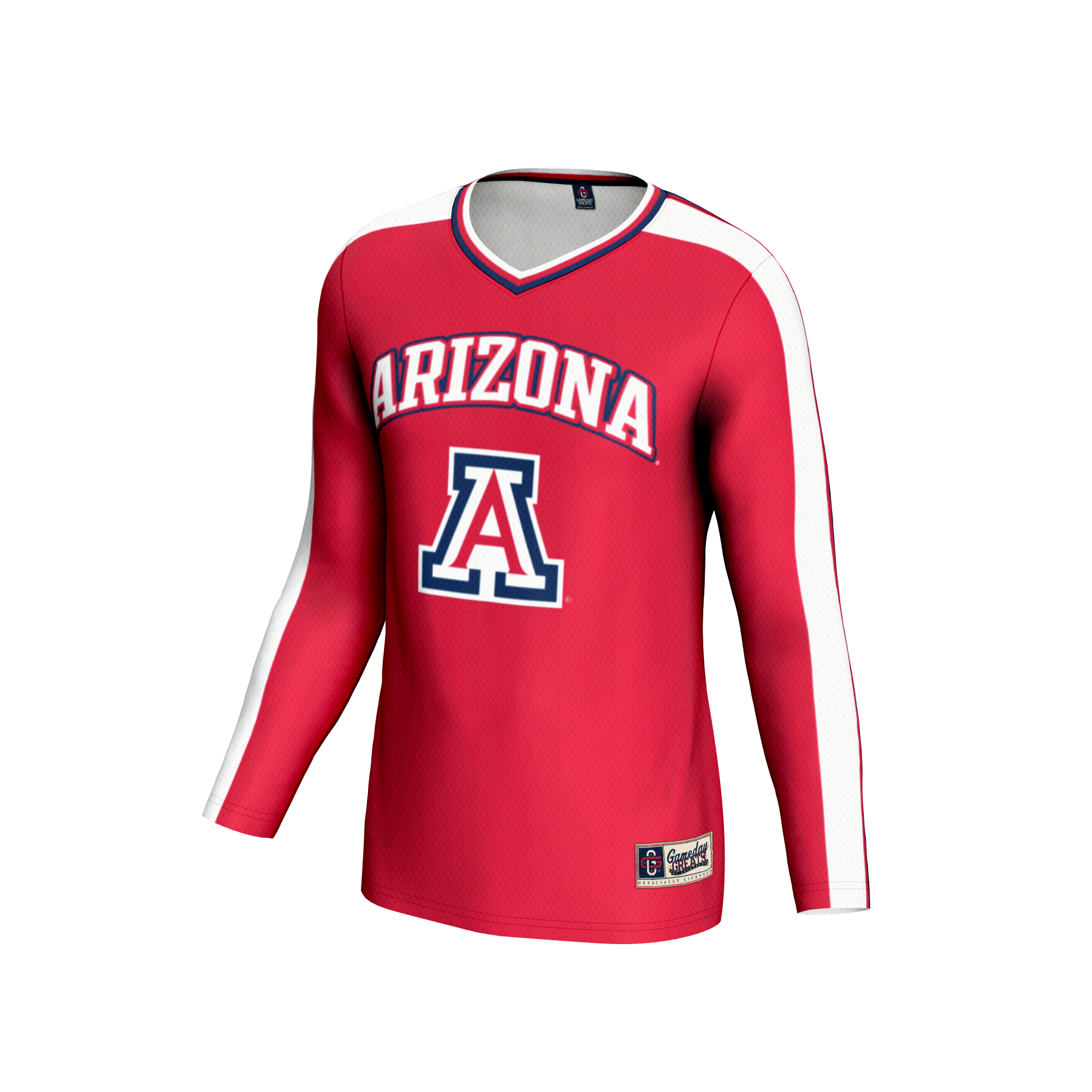 [DDG] Arizona Wildcats GameDay Greats Youth Women's Volleyball Lightweight Fashion Jersey - Red