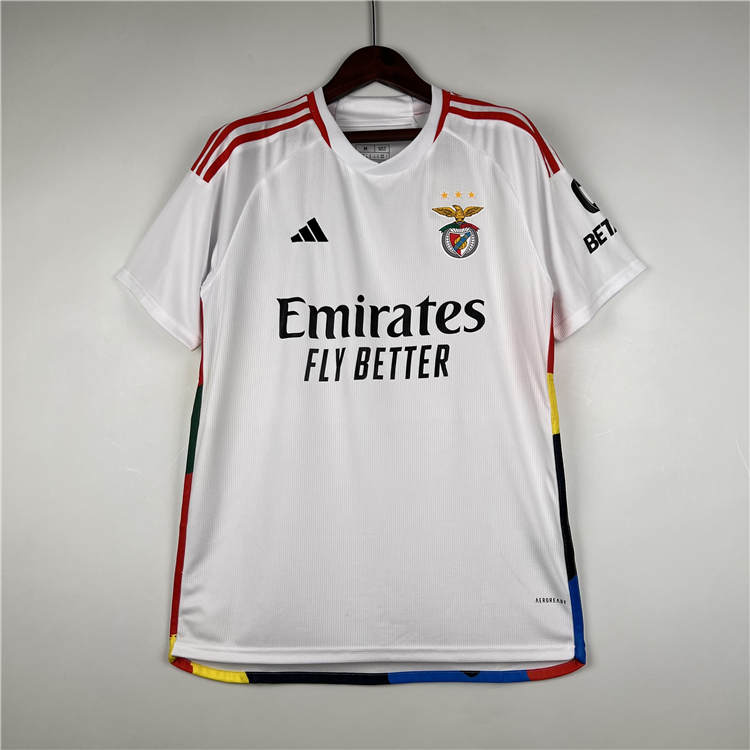 Performance Driven Benfica 2324 Third White Soccer Jersey Football