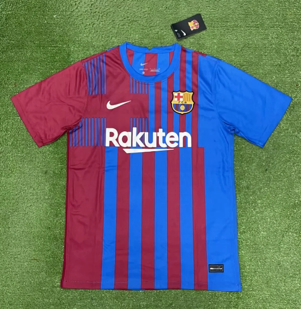 Barcelona FC 21-22 RedBlue Football Jersey Shirt - Official Replica