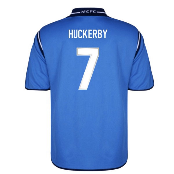 2001 Manchester City Home Retro Shirt (Huckerby 7)