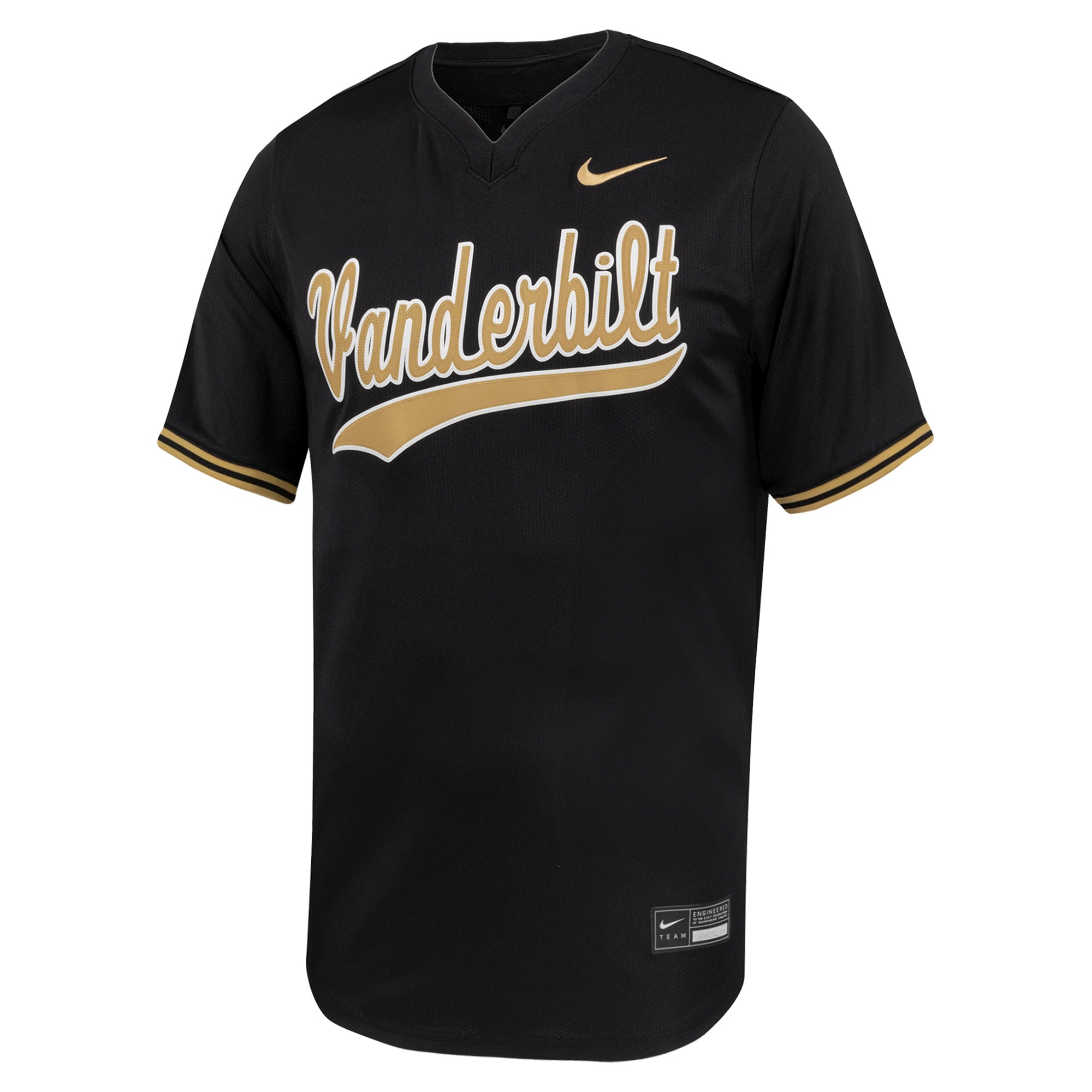 [NJP] Vanderbilt Commodores Limited Baseball Jersey - Black