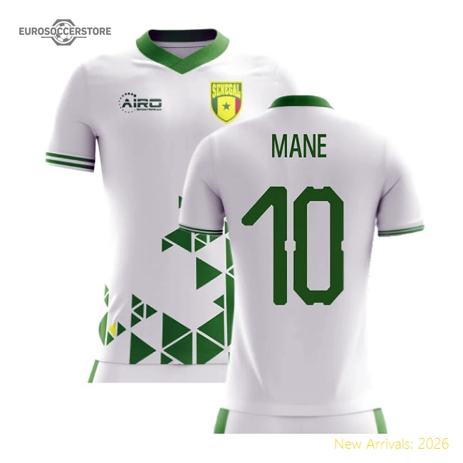 2025-2026 Senegal National Team Home Concept Football Shirt (mane 10)