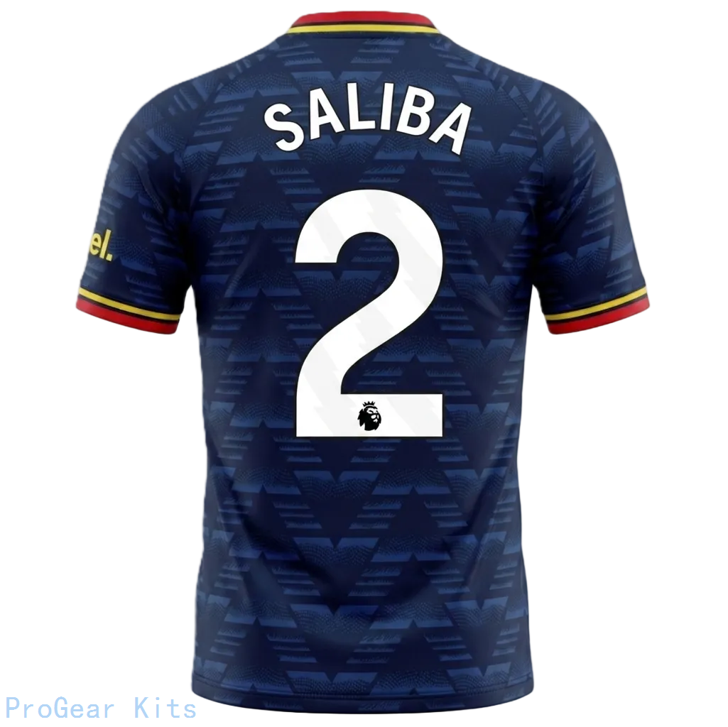 [LK] Arsenal William Saliba #2 Away Jersey 2026/27