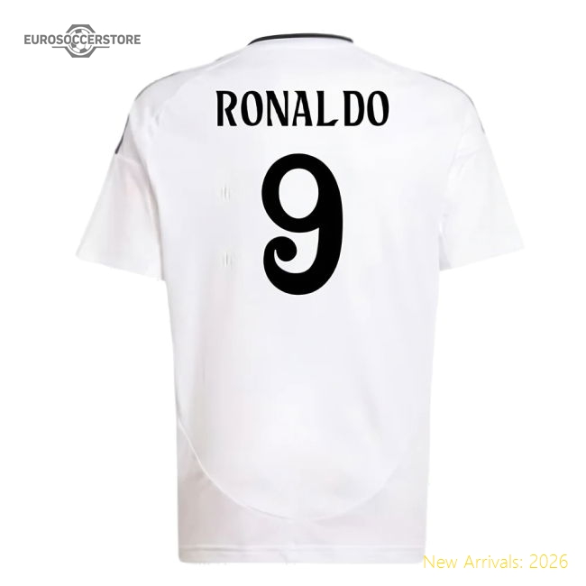 2024-2025 Football Team Kids Soft Ronaldo Jersey Kids-safe Technology