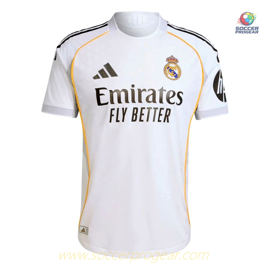Real Madrid Home Soccer Team Shirt 2025/26 Collection Mbappe