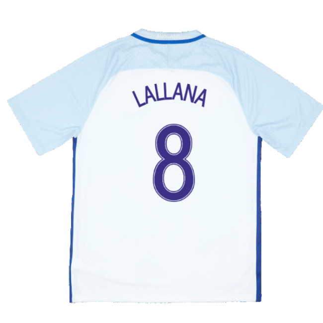 England Senior Team Top Tier Home Player Jersey (Lallana 8)
