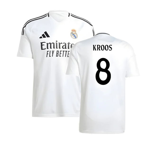 2024-2025 RM Home High Quality Football Shirt (Kroos 8)