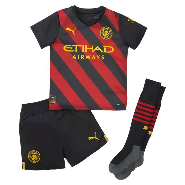2022-2023 Man City Mini Away Kit for