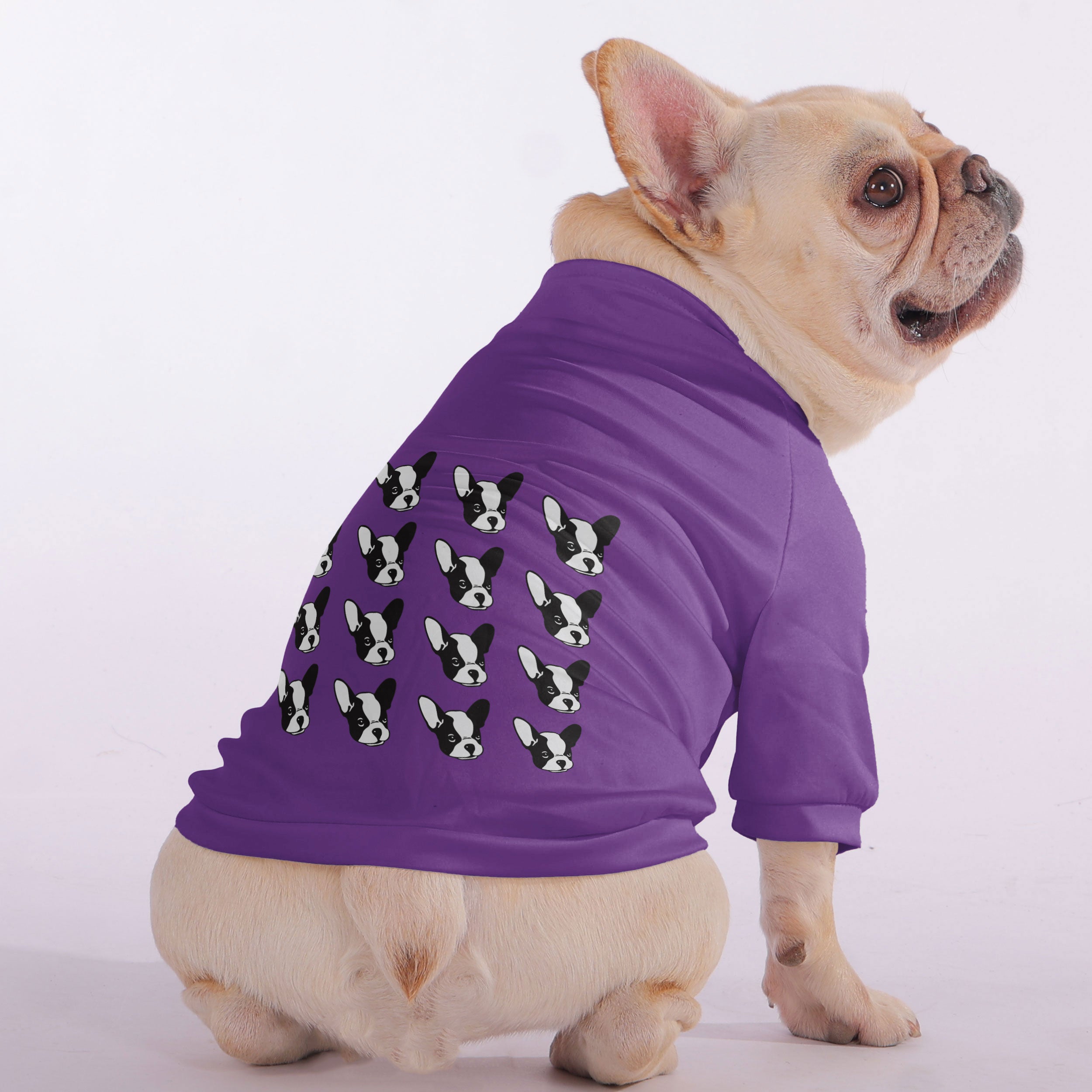 Prince - Snuggly Zip-Up Sweatshirt for French Bulldogs