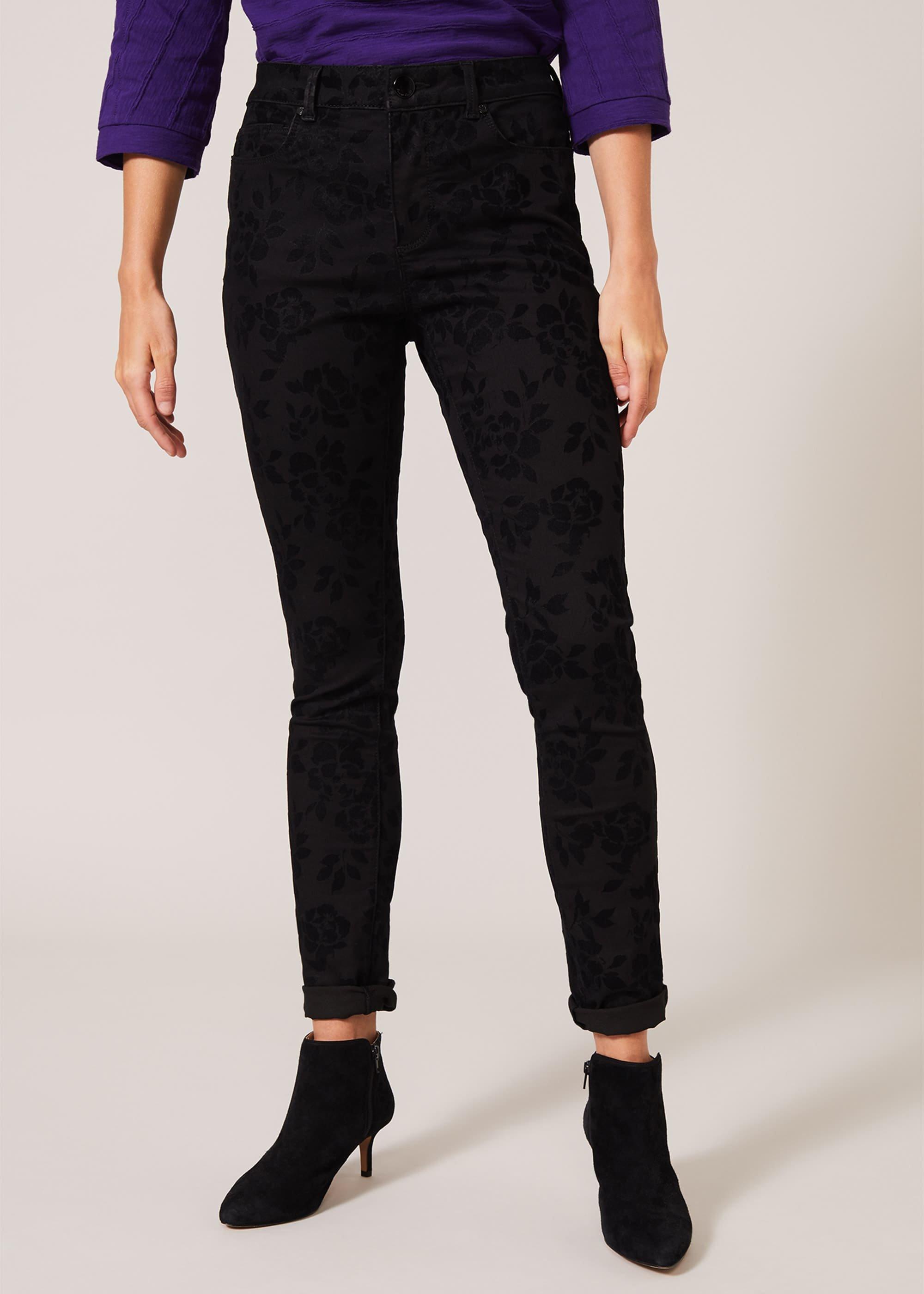 Rose Flock Jean