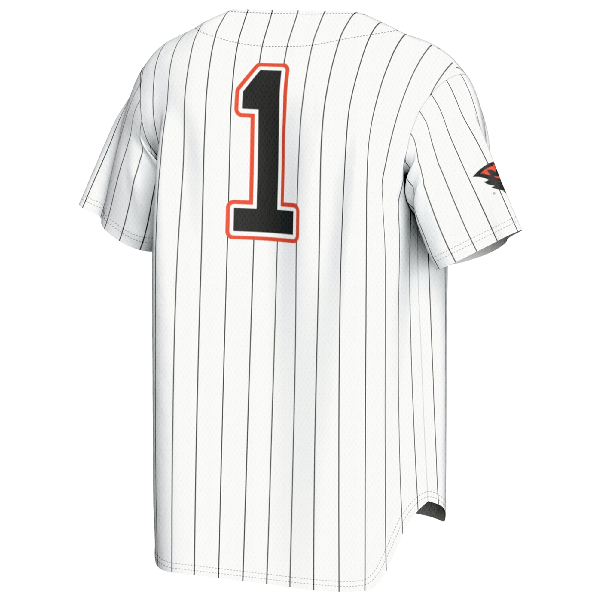 #1 Oregon State Beavers GameDay Greats Youth Lightweight Baseball Fashion Jersey - White