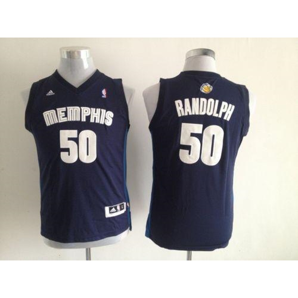 Collector's Item Vintage Men's MEM #50 Zach Blue Basketball Jersey