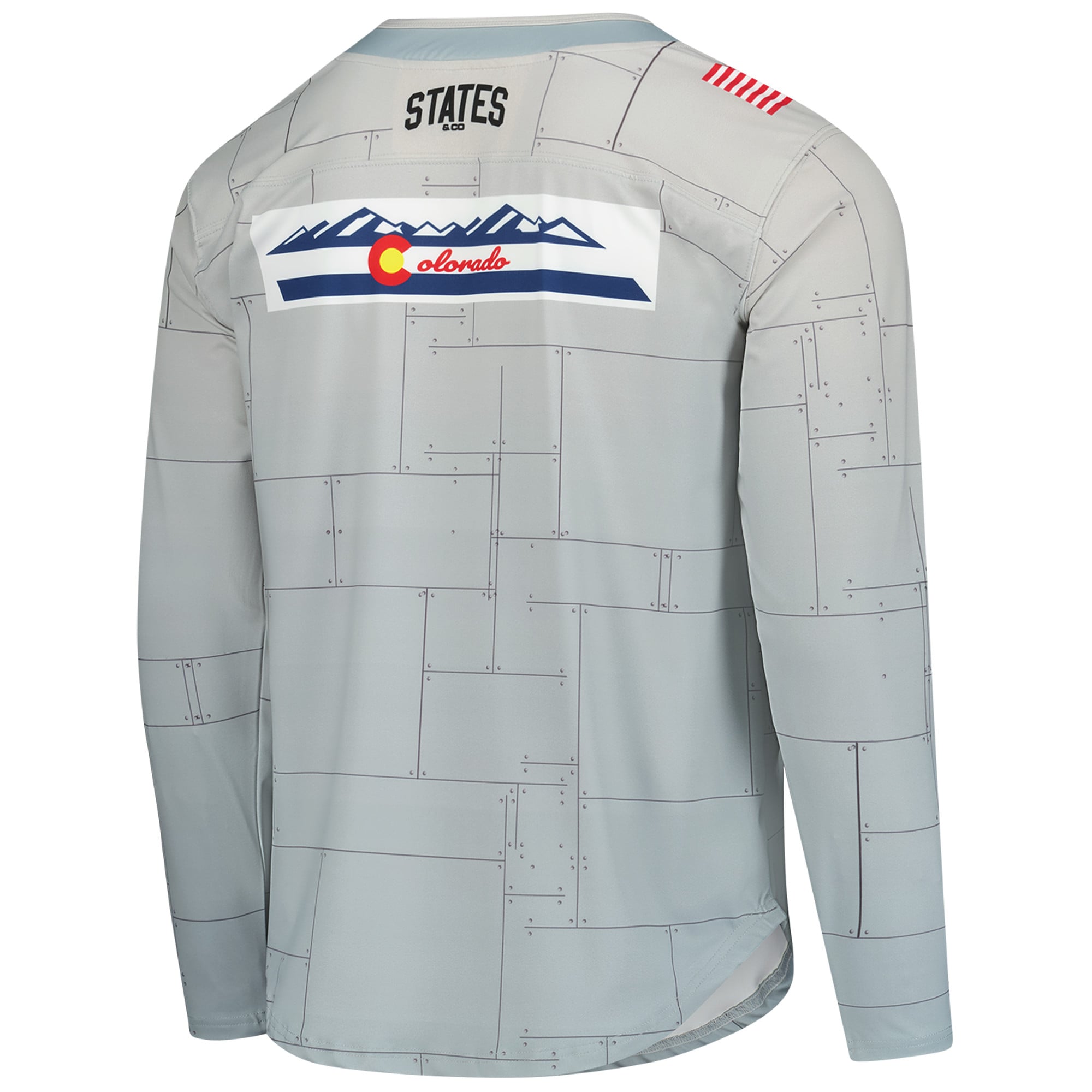 Air Force Falcons APLS Tail Flash Hockey Replica Jersey - Gray