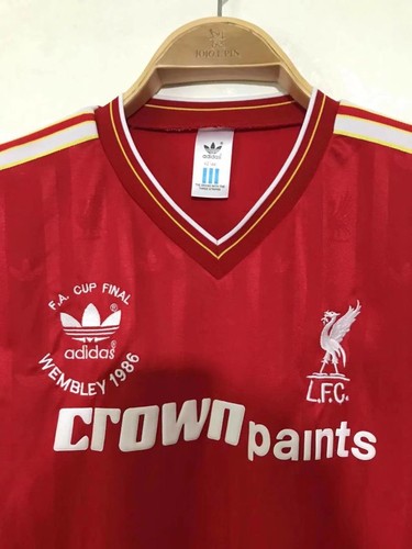 Football Team Liverpool #1985 Top Tier Loyal 1985-1986 Season Home ...