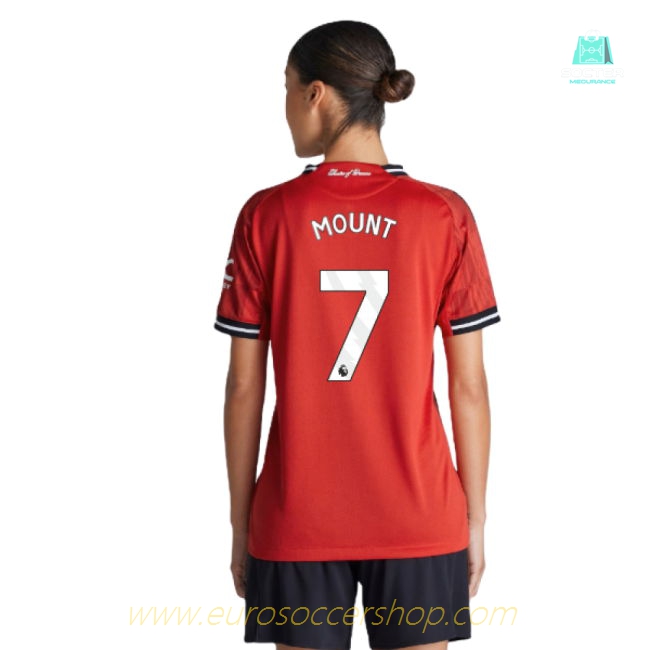 2025-2026 Man Utd Authentic Home Shirt (Womens) (Mount 7)