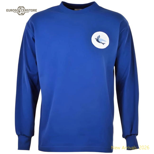 Cardiff City 1960s Kids Retro Football Shirt