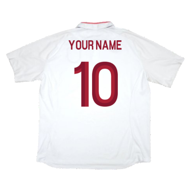 2012-2013 England Football Team Home Uniform