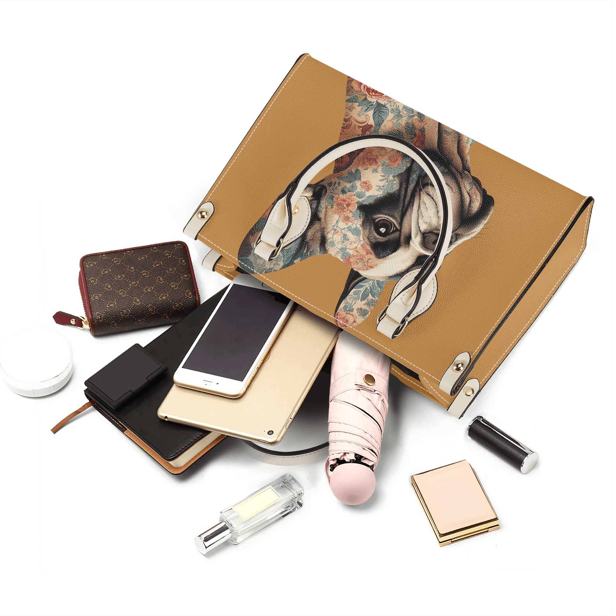 Mia - French Bulldog Luxury Women Handbag Pet Gear | Safe For Paws