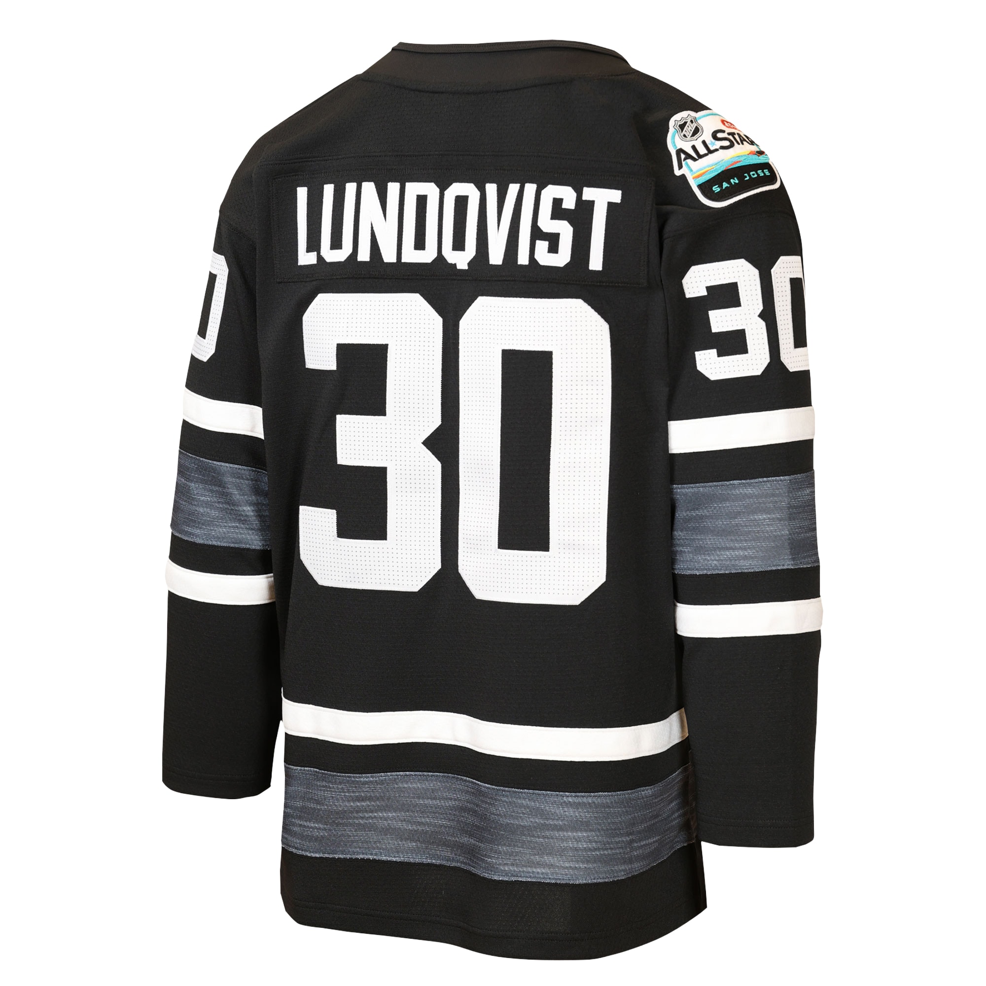 [LK] Henrik Lundqvist New York Rangers Youth 2019 All-Star Game Power Play Jersey - Black