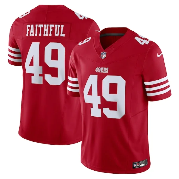 San Francisco 49ers Limited NFL Jersey - Scarlet | High-Quality Foo...
