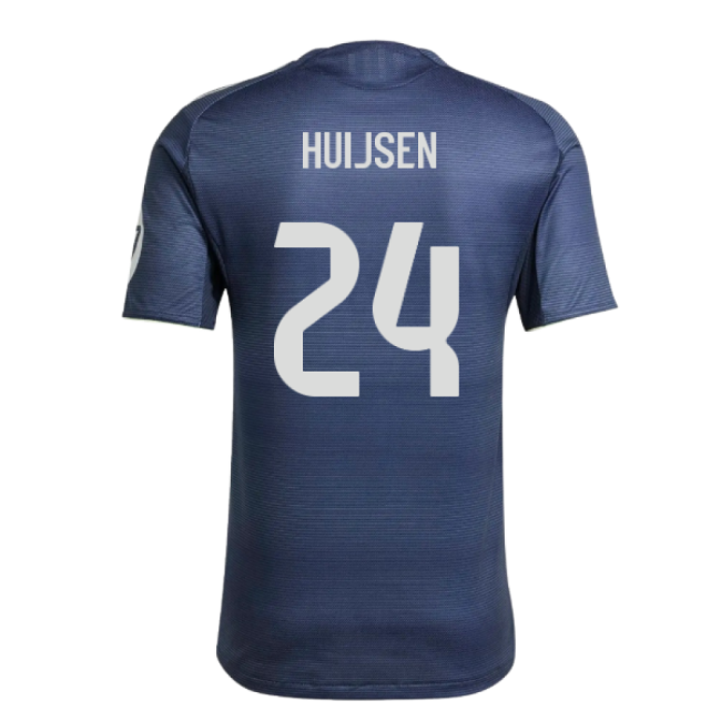 Trending 2025-2026 Real Madrid Authentic Away Shirt (Huijsen 24)