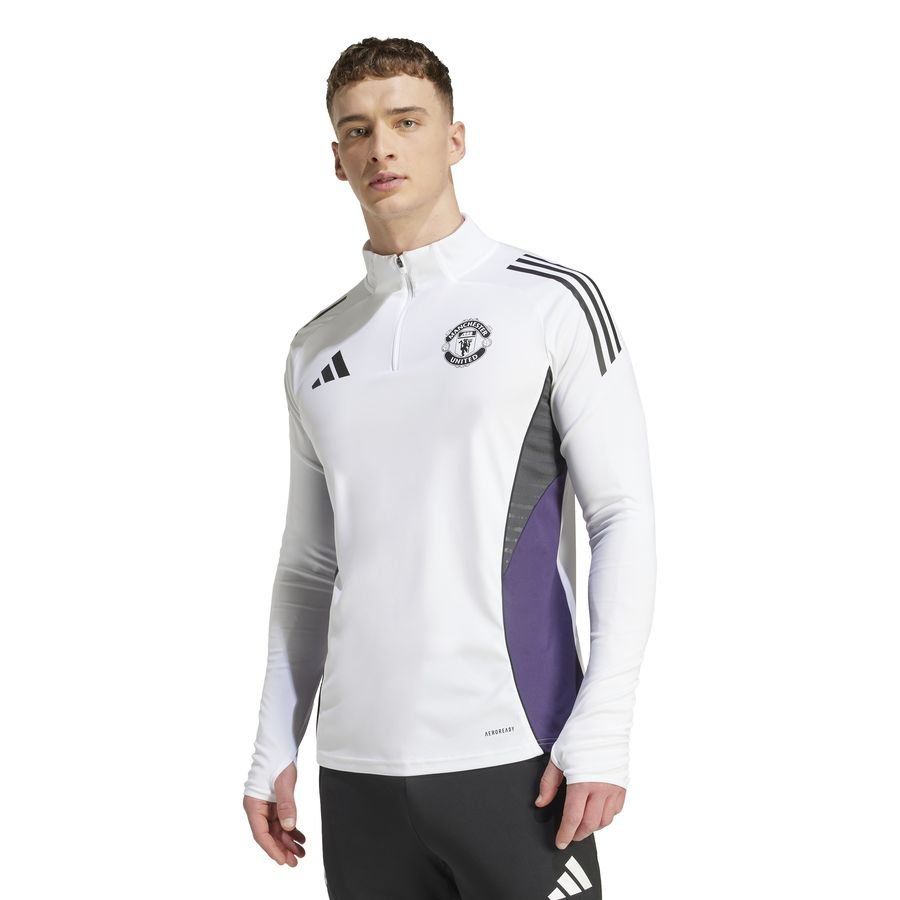 Manchester United Training Shirt Tiro 25 Pure White/aurora Plum/jet Bl