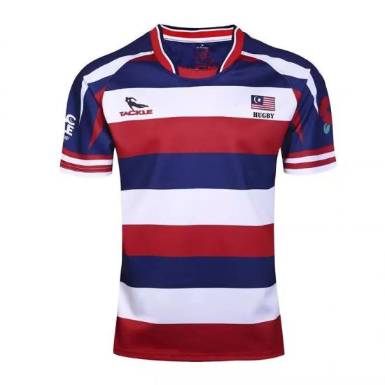 Authentic Moisture Wicking Malaysia 2017 Rugby Jersey Shirt