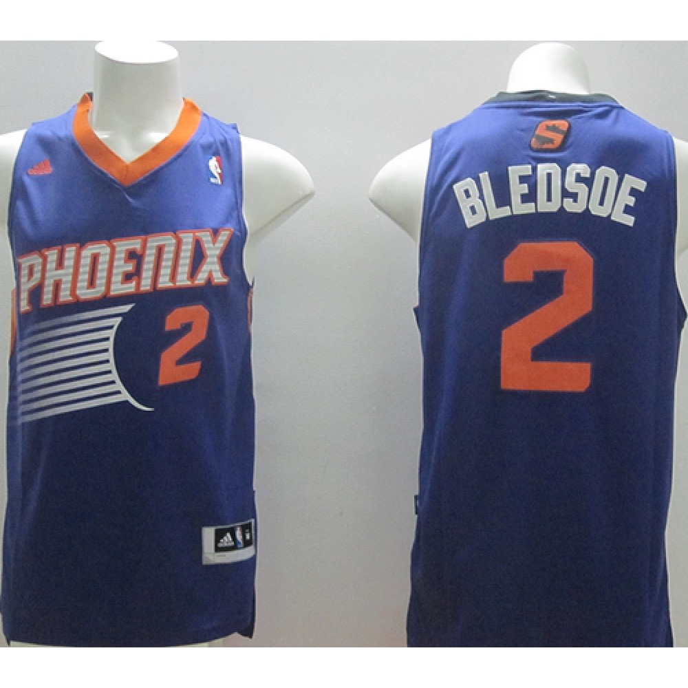 Game Day Official Men's Suns #2 Eric Purple Basketball Jersey