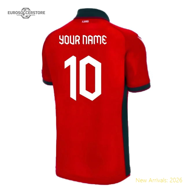 2023-2024 Albania Home Authentic Shirt (Your Name)