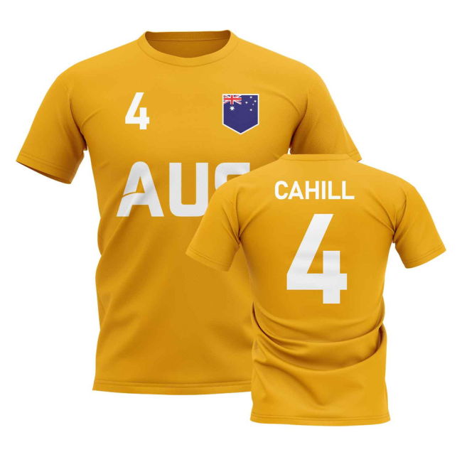 National Tim Cahill Country Code Hero T-Shirt (Gold) Championship
