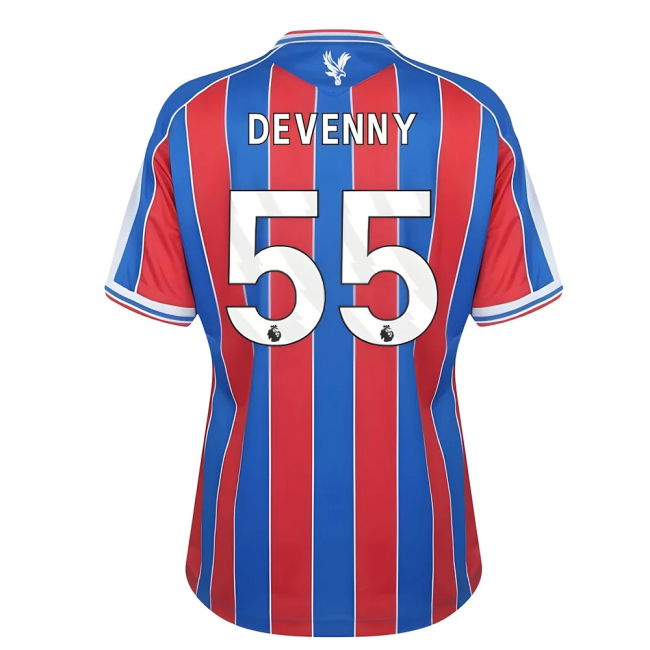 Licensed Crystal Palace Crystal Palace Home Shirt Womens Devenny #...