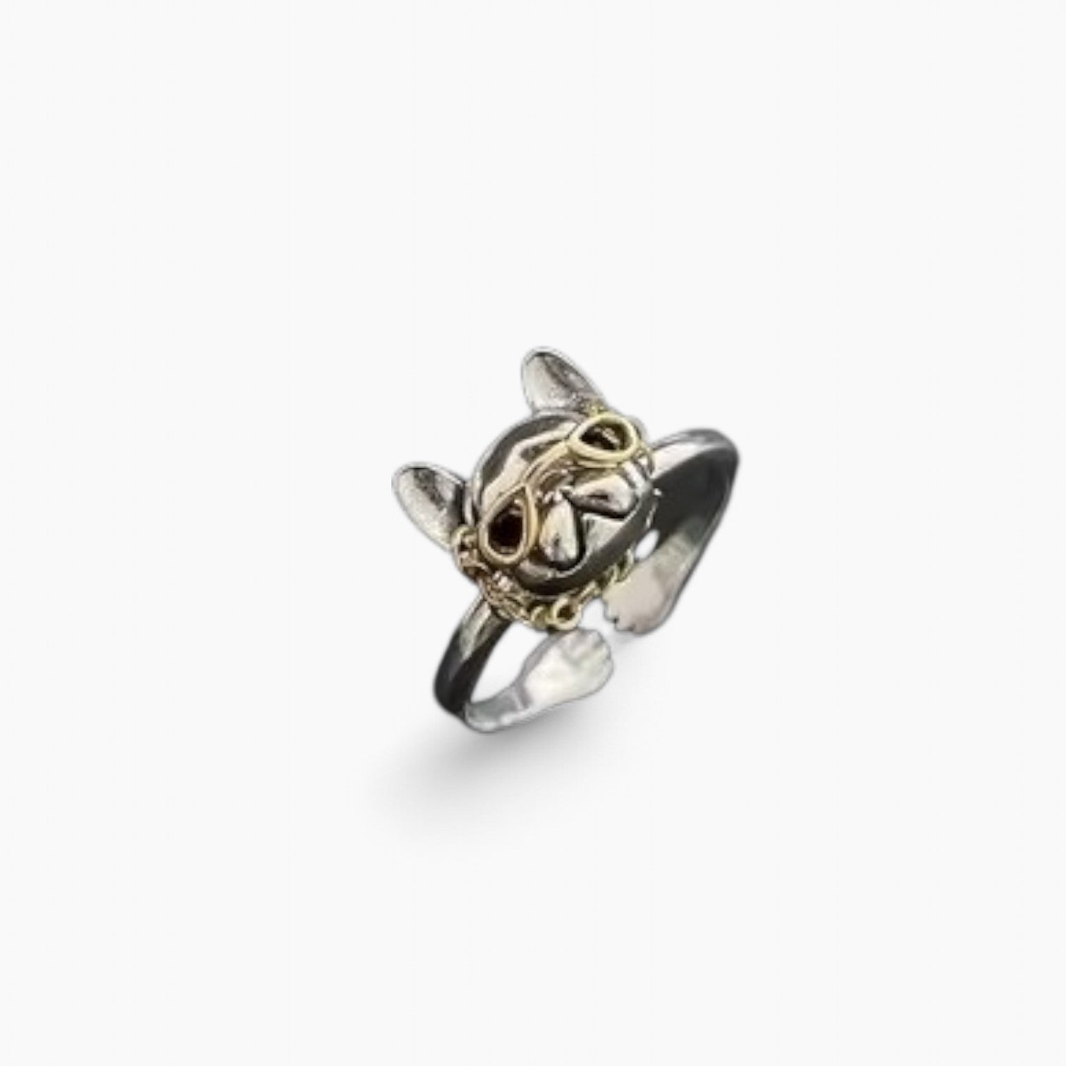Snubring French Bulldog Cute Ring – Fashionable Pet Jewelry