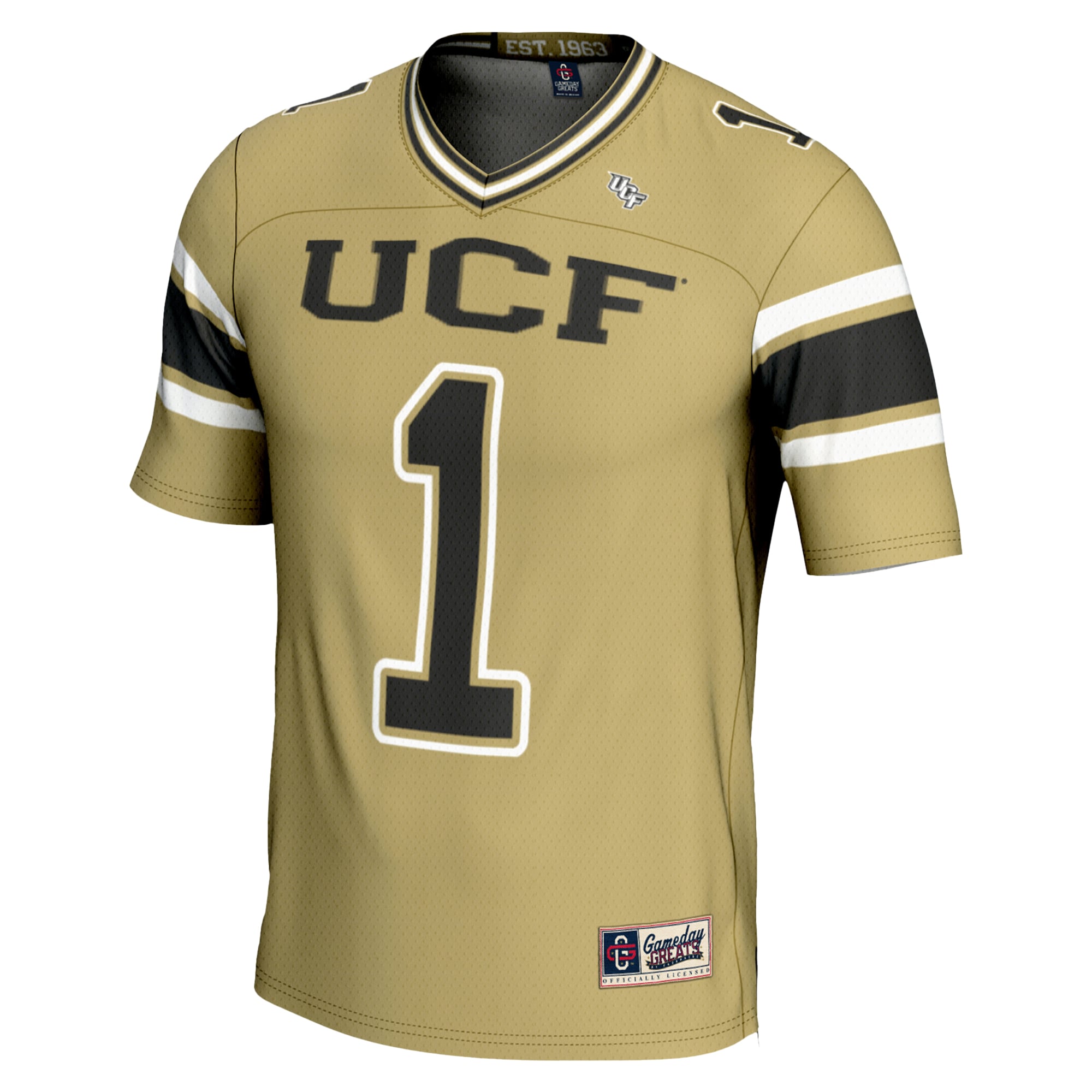 Youth #1 Gold UCF Knights Endzone Football Jersey