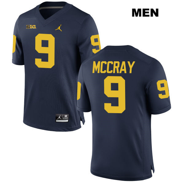 match worn Men's UM Wolverines Stitched Mens #9 Game 2024 Football